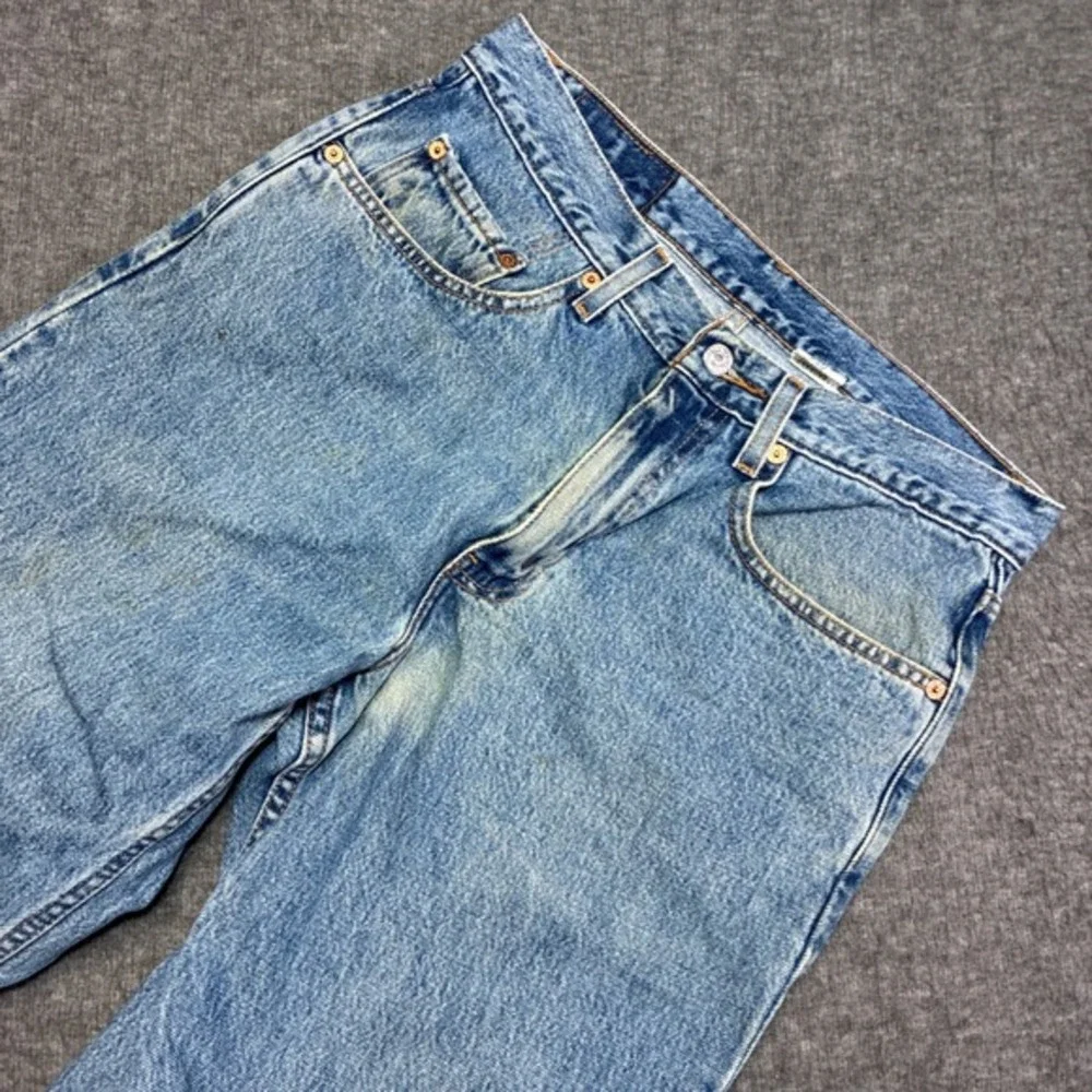 Vintage Levi's 550 Relaxed Fit Jeans Mens 32x30 Blue Denim Distressed‎ Red Tab